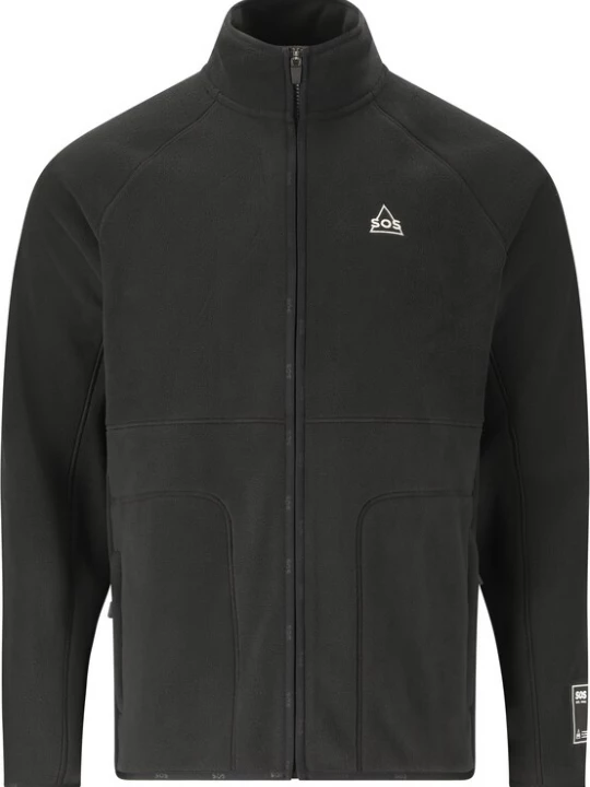 Foto van product SOS Funktionele fleece-jas 'Munson' zwart
