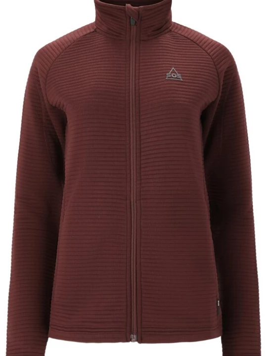 Foto van product SOS Sportief sweatvest 'Muju' grijs / donkerrood