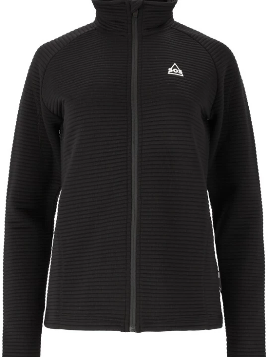Foto van product SOS Sportief sweatvest 'Muju' zwart / wit