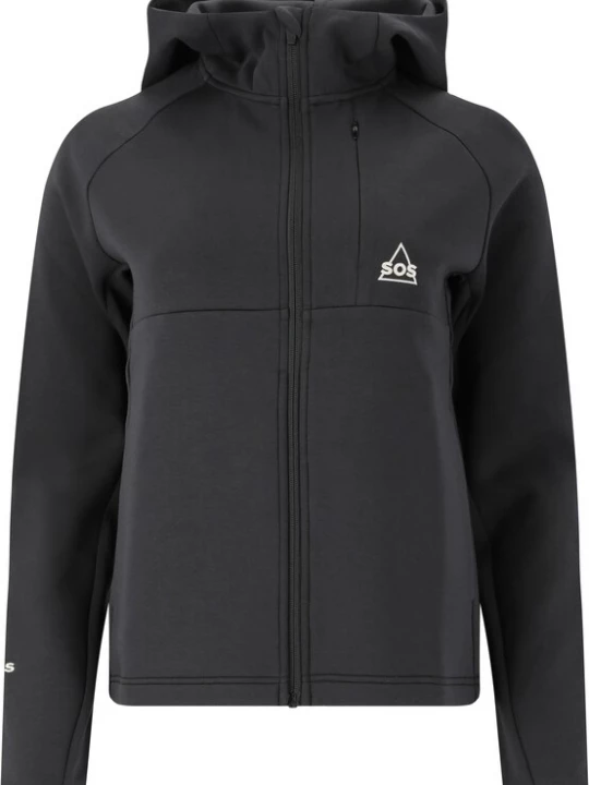 Foto van product SOS Sweatvest 'Vail' zwart / wit