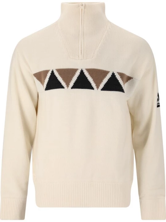 Foto van product SOS Trui 'Aboda' bruin / donkerbruin / offwhite