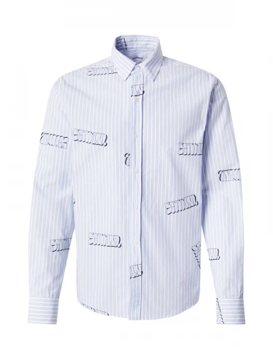 Foto van product Soulland Overhemd 'RADO' lichtblauw / zwart / wit