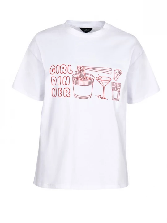 Foto van product South Beach Shirt rosa / wit