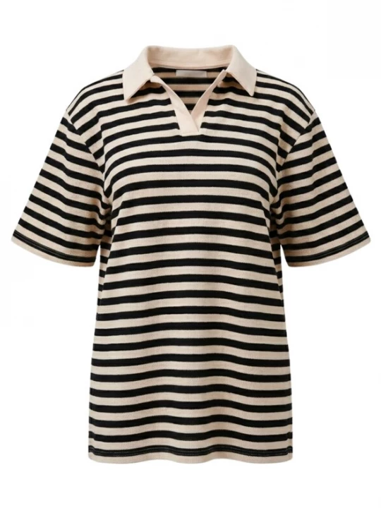 Foto van product South Beach Shirt zwart / wit