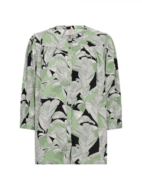Foto van product Soyaconcept Blouse 'DAUPHIN 2' pastelgroen / zwart / wit