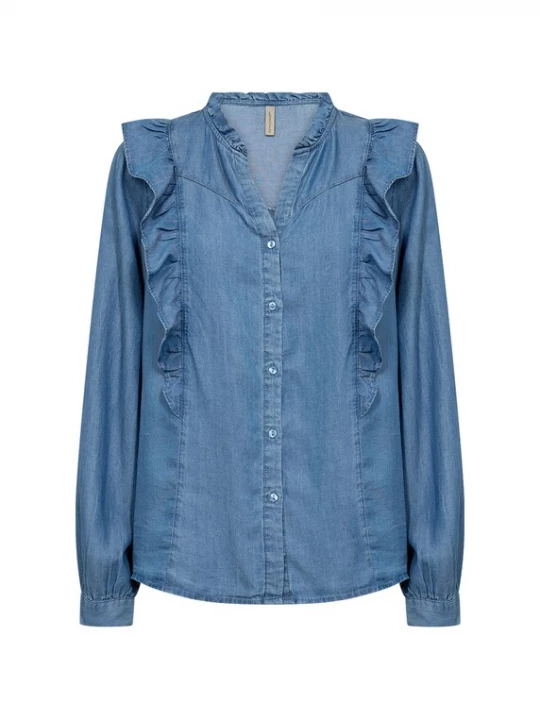 Foto van product Soyaconcept Blouse 'LIV 51' blauw denim