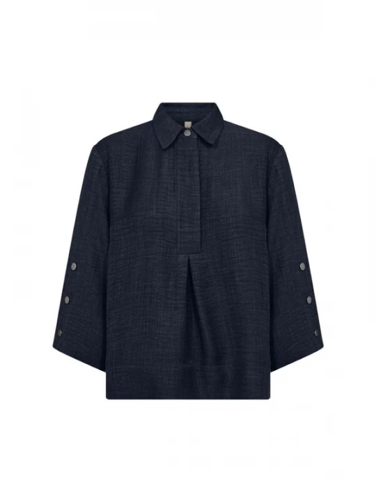 Foto van product Soyaconcept Blouse 'SC-Charissa 5 Navy blouse' donkerblauw