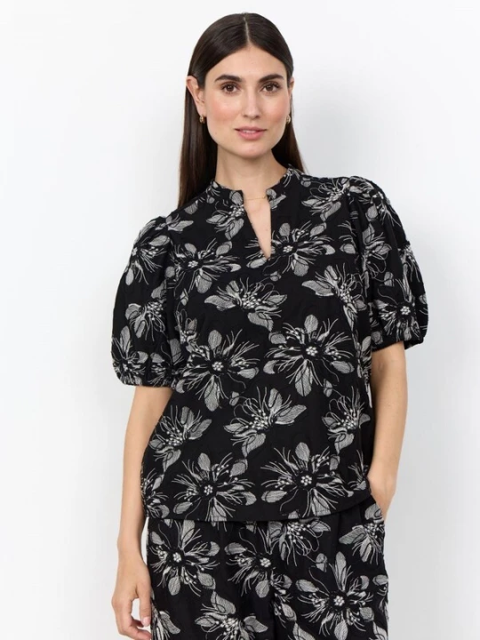 Foto van product Soyaconcept Blouse 'SC-Gabriele 1 blouse zwart' zwart
