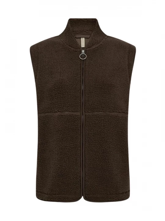 Foto van product Soyaconcept Bodywarmer ' SC ' donkerbruin