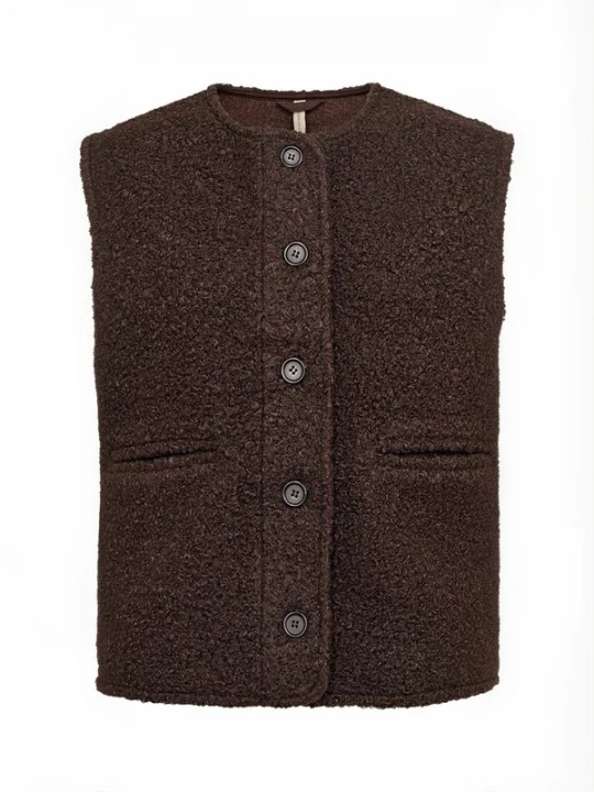 Foto van product Soyaconcept Bodywarmer ' SC-SHAIMA ' chocoladebruin