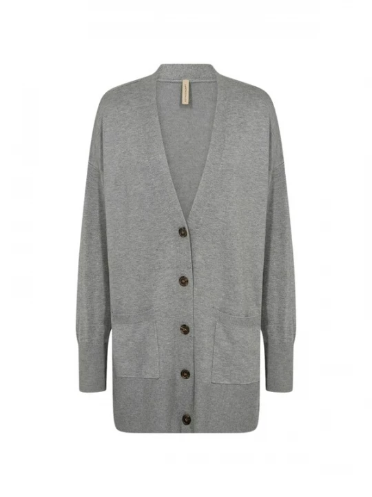 Foto van product Soyaconcept Gebreid vest 'Dollie 739' grijs