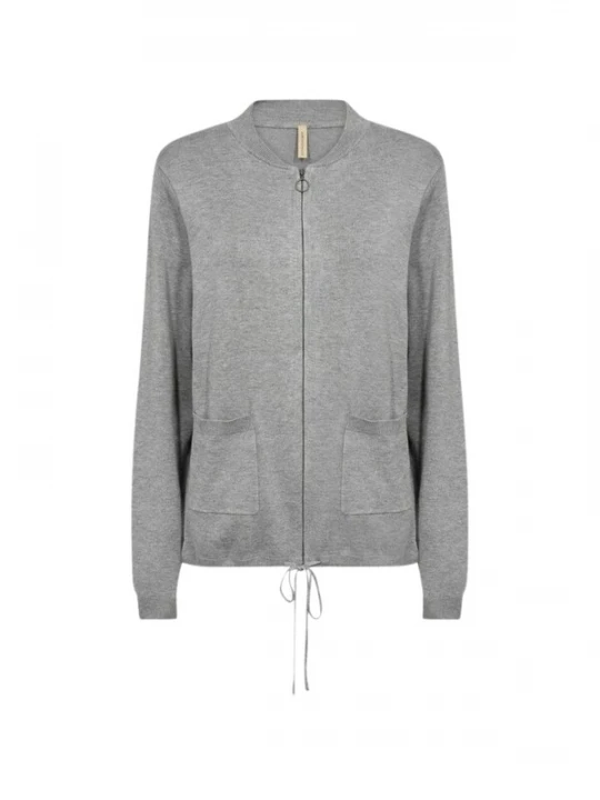 Foto van product Soyaconcept Gebreid vest 'Dollie 769' grijs