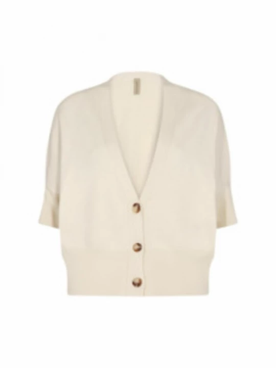 Foto van product Soyaconcept Gebreid vest 'Dollie' crème
