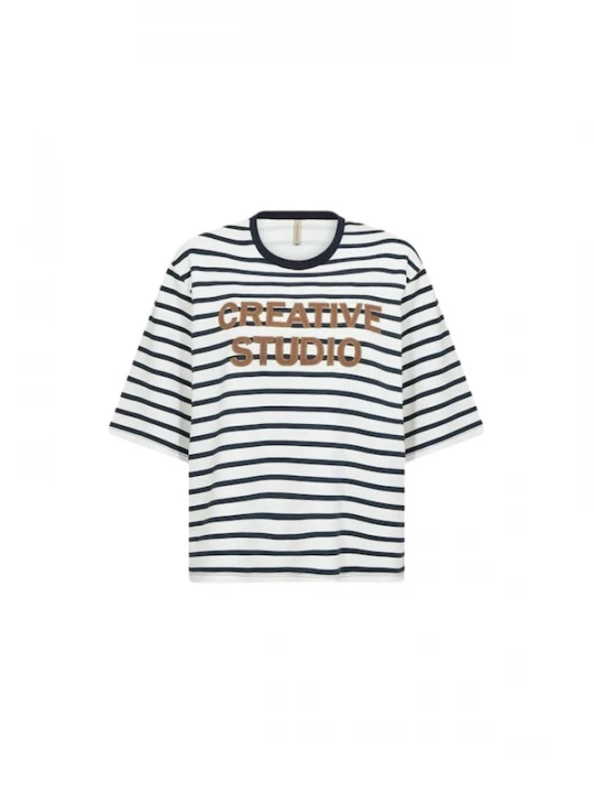 Foto van product Soyaconcept Shirt ' SC-BARNI ' navy