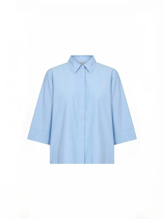 Foto van product Soyaconcept Shirt ' SC-NETTI ' lichtblauw