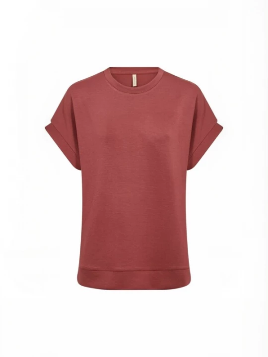 Foto van product Soyaconcept Top ' SC-BANU ' bloedrood