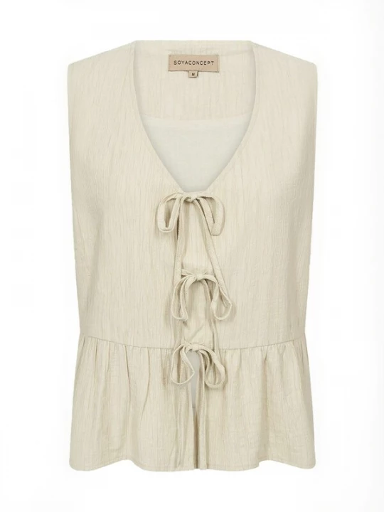Foto van product Soyaconcept Top ' SC-FABRINA ' sand