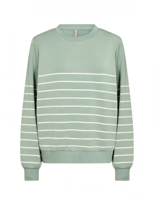 Foto van product Soyaconcept Trui 'BARNI 25' groen / wit
