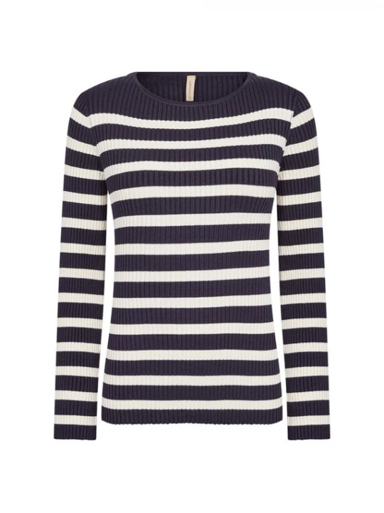 Foto van product Soyaconcept Trui 'Dollie' marine / wit