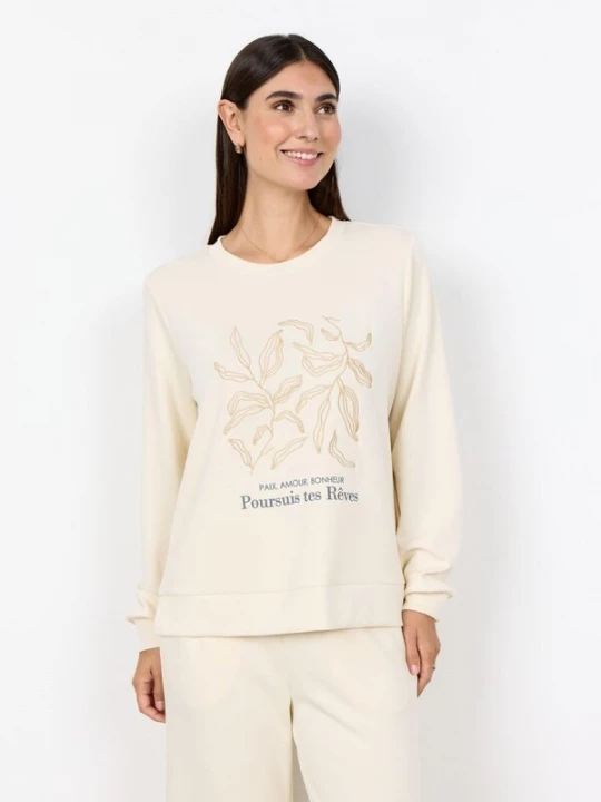 Foto van product Soyaconcept Trui 'SC-Banu 317 Cream sweater' offwhite