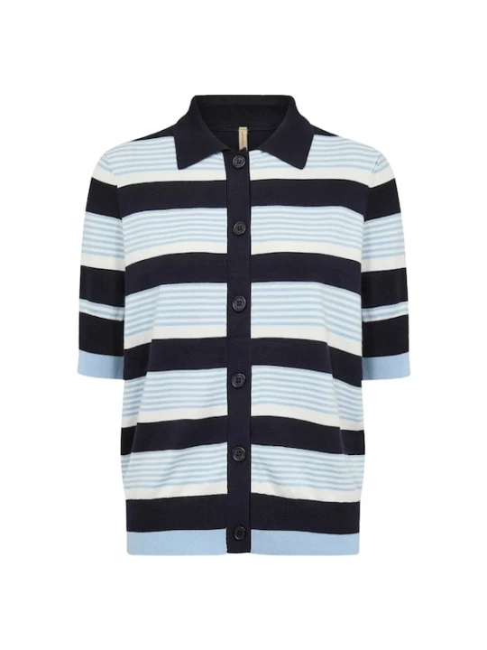 Foto van product Soyaconcept Trui ' SC-DOLLIE STRIPE ' navy