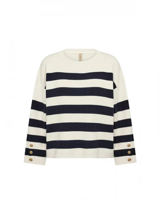 Foto van product Soyaconcept Trui ' SC-KANITA STRIPE 36 ' navy