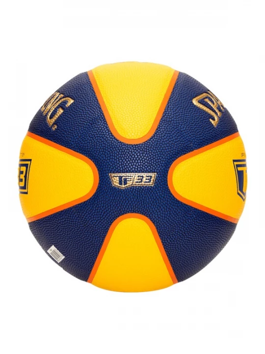 Foto van product SPALDING Bal donkerblauw / geel