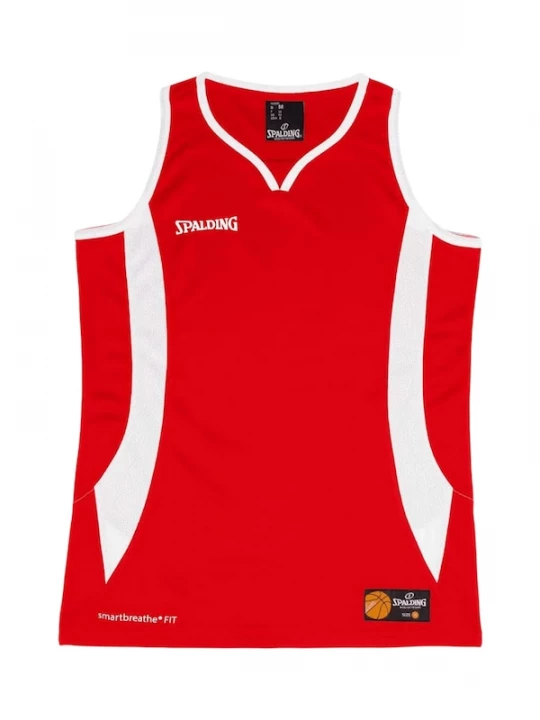 Foto van product SPALDING Sporttop 'Jam' rood / wit