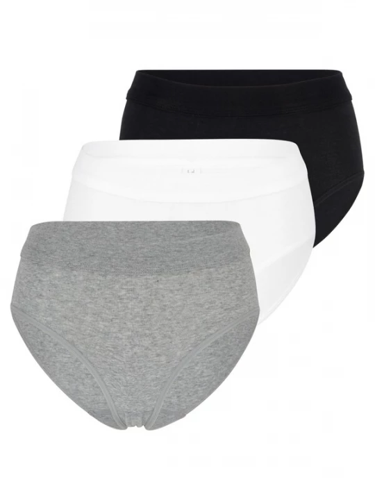 Foto van product SPEIDEL Slip 'bio.cotton Plus' grijs / zwart / wit