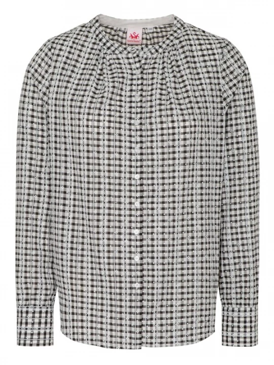 Foto van product SPIETH & WENSKY Blouse 'Angela' crème / pink / zwart