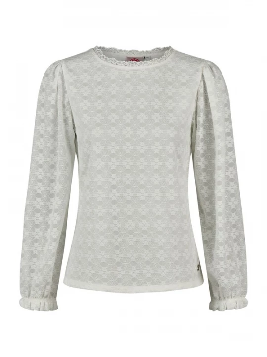 Foto van product SPIETH & WENSKY Blouse 'Kiara' offwhite