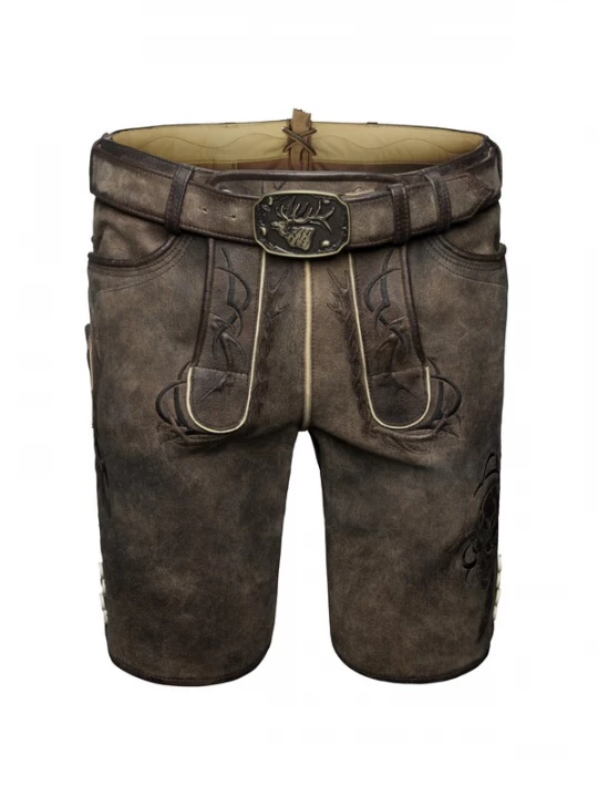 Foto van product SPIETH & WENSKY Broek 'Demos' donkerbruin
