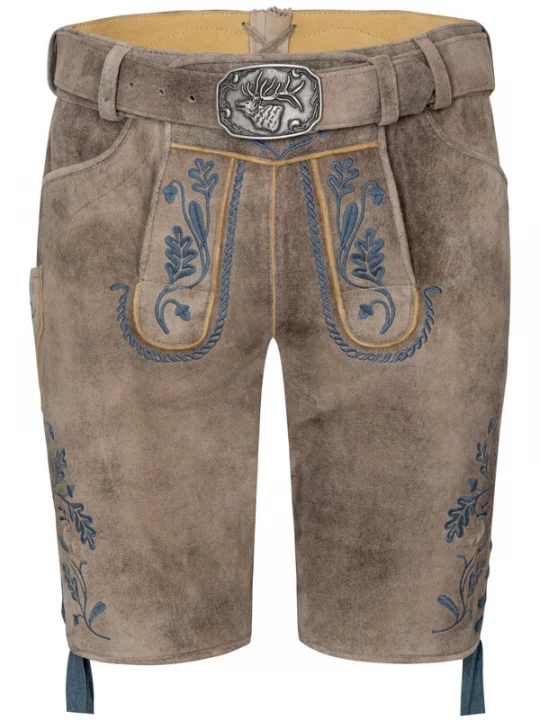 Foto van product SPIETH & WENSKY Broek 'Garvin' navy / lichtbruin