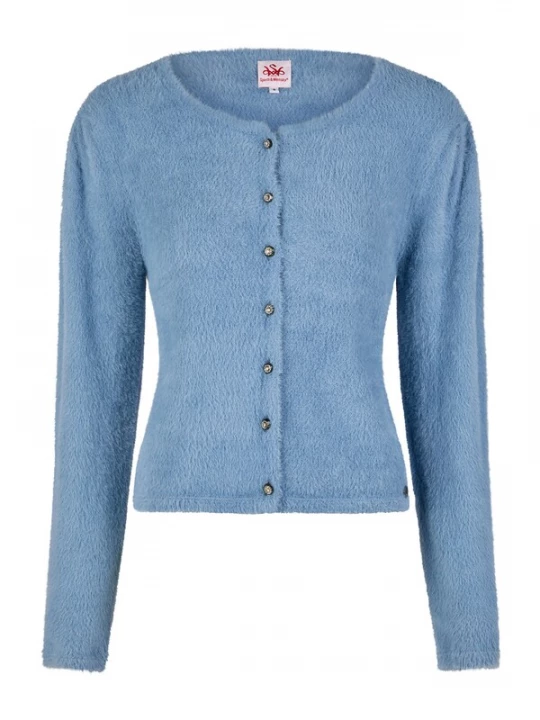 Foto van product SPIETH & WENSKY Gebreid vest 'Hulla' blauw