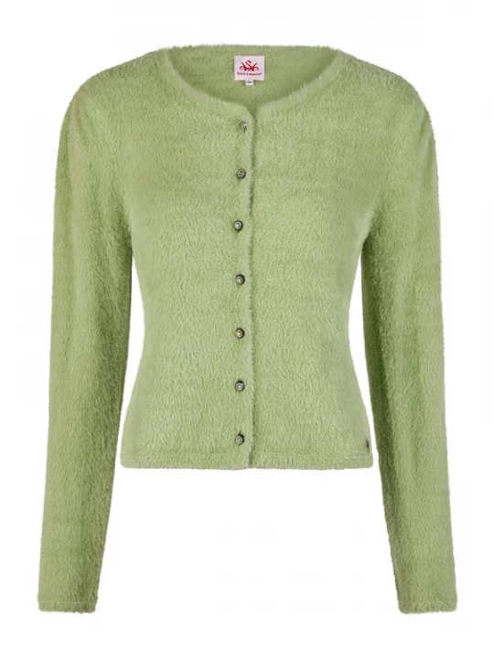Foto van product SPIETH & WENSKY Gebreid vest 'Hulla' groen