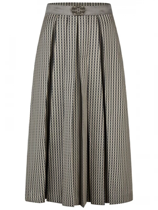 Foto van product SPIETH & WENSKY Rok 'Kabarett' taupe