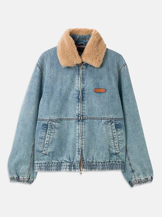 Foto van product Spijkerjas Armani Exchange lichtblauw denim
