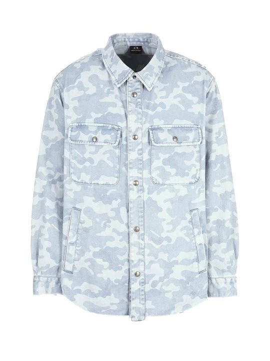 Foto van product Spijkerjas Armani Exchange lichtblauw denim