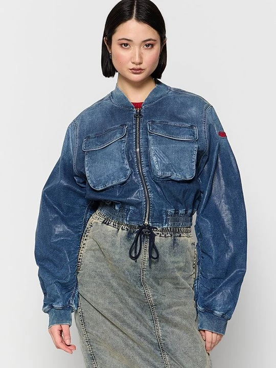 Foto van product Spijkerjas Diesel blauw