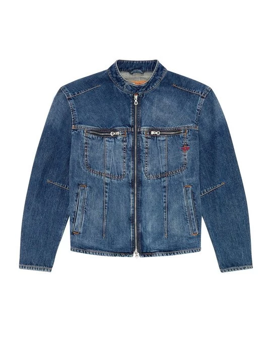 Foto van product Spijkerjas Diesel donkerblauw