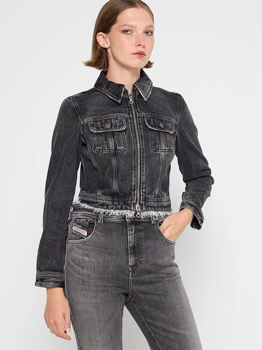 Foto van product Spijkerjas Diesel donkergrijs