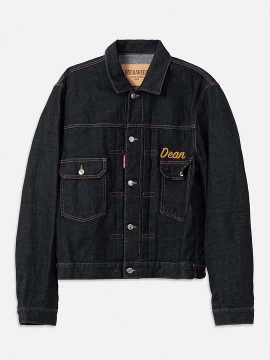 Foto van product Spijkerjas Dsquared2 donkerblauw