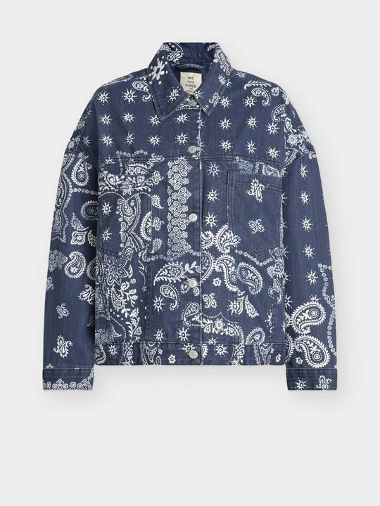 Foto van product Spijkerjas Free People blauw