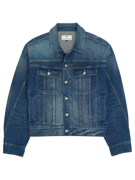 Foto van product Spijkerjas Lee donkerblauw denim