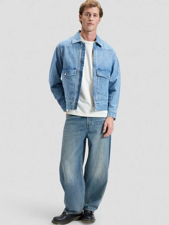 Foto van product Spijkerjas Lee lichtblauw denim