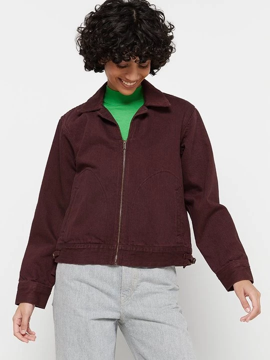 Foto van product Spijkerjas Levi's bordeauxrood