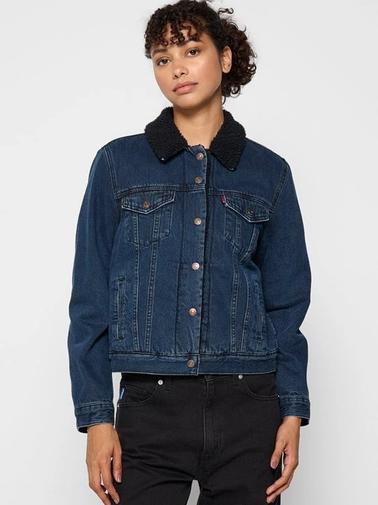 Foto van product Spijkerjas Levi's donkerblauw