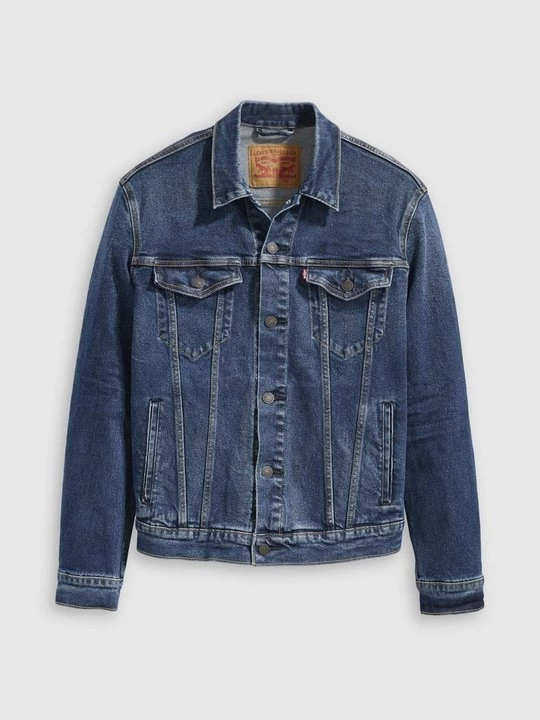 Foto van product Spijkerjas Levi's donkerblauw denim