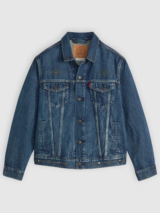 Foto van product Spijkerjas Levi's donkerblauw denim