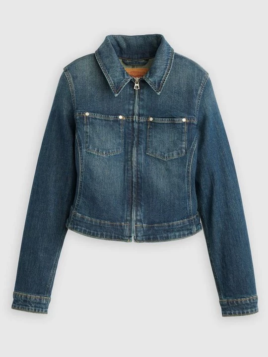 Foto van product Spijkerjas Levi's donkerblauw denim